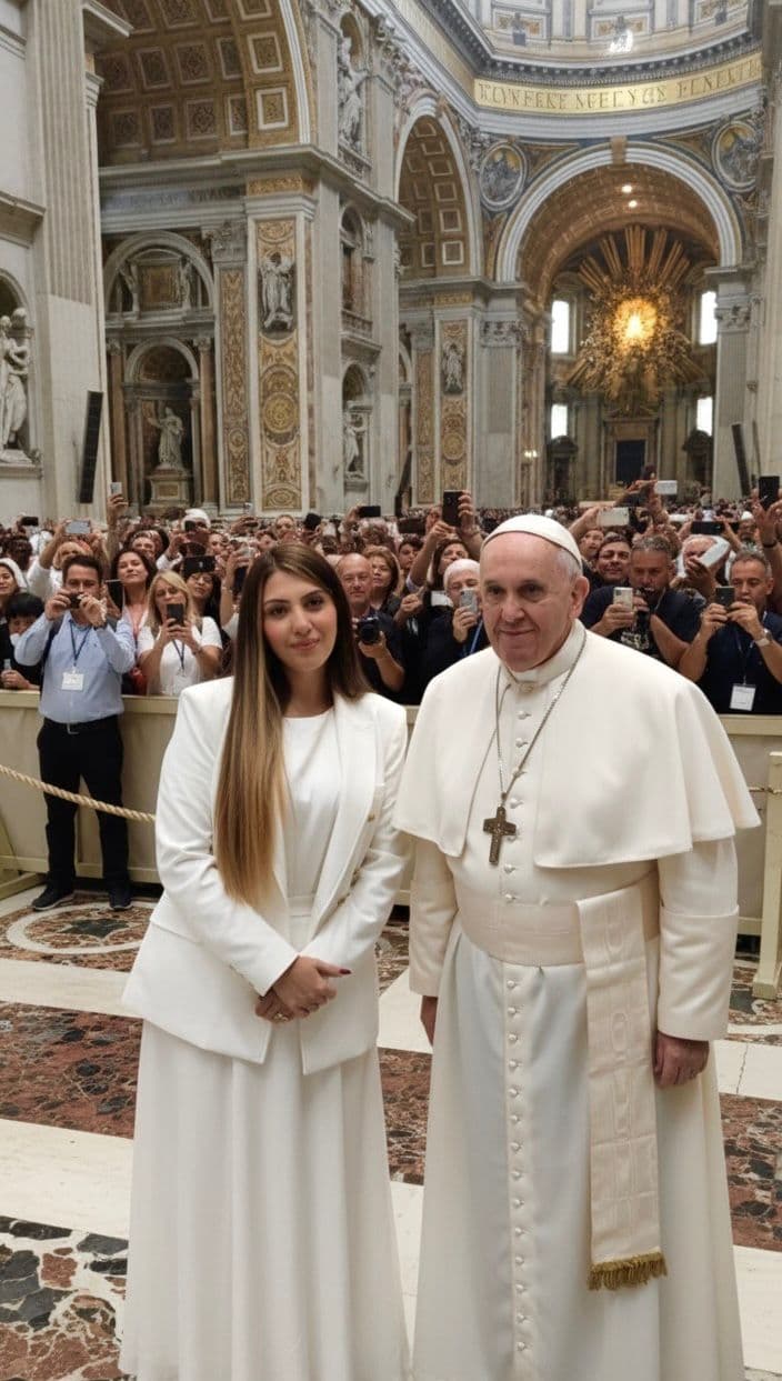Amanda no Vaticano